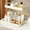 White, variant on FT Hita 2-tier Acrylic Vanity Organizer, Cosmetics Storage Display Rack, Multi-Purpose Countertop Organizer for Skincare products, perfumes, jewelry, cosmetics