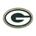 thumbnail image 1 of Fan Tapis Emblème 22560 NFL Logo Green Bay Packers; Peint; Chrome Robuste, 1 of 2