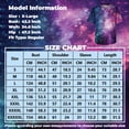 thumbnail image 2 of Men's Short Sleeve V Neck Star Print Chest Pocket Work Top M, 2 of 3