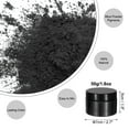 thumbnail image 2 of Uxcell Poudre de Mica 50 G/1,8 Oz pour Résine Époxy, Kit de Résine de Coulée, Noir Perle, 2 of 6