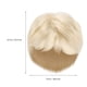 thumbnail image 2 of Hombres Cosplay Peluca Accesorio para el cabello Pieza de peluca masculina Accesorio de extensión de cabello humano, 2 of 7