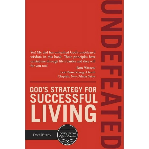 Undefeated: God's Strategy For Successful Living, (Paperback)