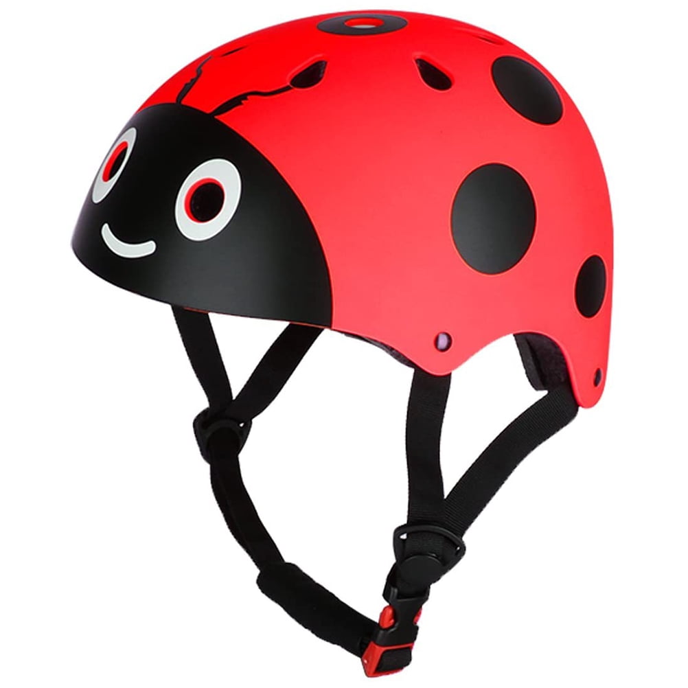 Children Riding Protective Helmet Cute Ladybug Child Skating Cycling Bike Helmet Kids Balance Helmet