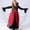 36-Red, variant on YWDJ Girls Casual Dress Toddler Kids Halloween Girls Medieval Style Court Attire Witch Sorceress Party Clothing Dress Red 4-5T