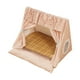 thumbnail image 1 of Casa de carpa interior de gato, cama de mascotas portátil de la cama de gato carpa para perros para gatos cachorro Rosa, 1 of 8
