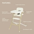 thumbnail image 5 of Unilove Grow With Me 2-in-1 Baby High Chair – Adjustable Toddler Chair with Baby Set, Removable Harness, One-Hand Seat & Footrest Adjustment, 5 of 5