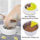 thumbnail image 5 of Cuenco de Alimentación Lenta para Perros y Gatos Sailing Melamina Antideglución Blanco, 5 of 5