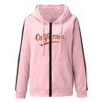 thumbnail image 4 of Blouses for Women Dressy Casual Sexy Fall Winter Loose Fit Hooded Long Sleeve Mitten- Cold Shoulder Hoody Graphic Leisure Cotton Hoodie Sweatshirts(Pink,L), 4 of 4