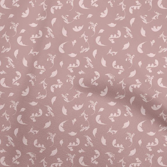 oneOone Polyester Spandex Dusty Pink Fabric Damask Sewing Craft Projects Fabric Prints By Yard 56 Inch Wide