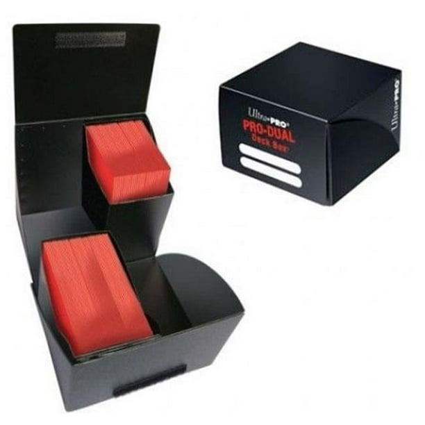 Ultra Pro International UP82991 Magic the Gathering Black Dual Deck Box
