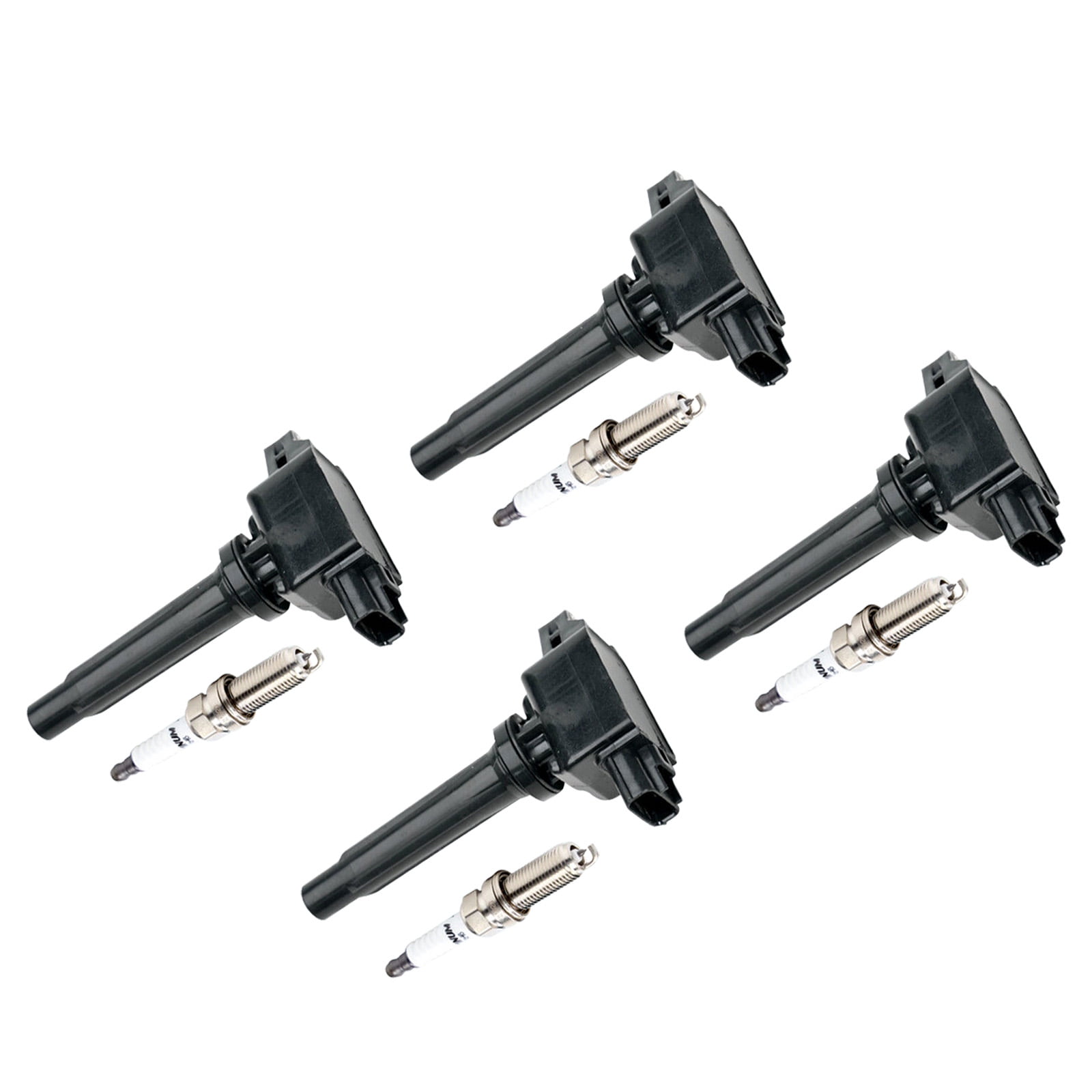 まい 4x Ignition Coils+Spark Plugs UF656 For Mazda CX-5 2.0/2.5L 3 6 GT