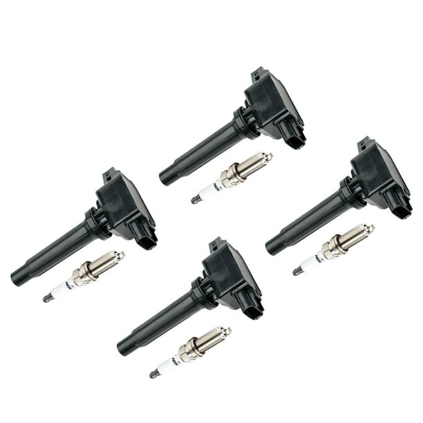 4x Ignition Coils+Spark Plugs UF656 For Mazda CX-5 2.0/2.5L 3 6 GT