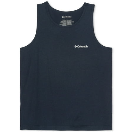 Columbia Men Regular fit Sleeveless Graphic Tank Top Shirt XL Blue Solid