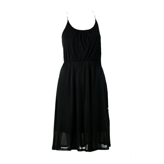 Rachel Rachel Roy  Black Chain-Halter Top Dress S