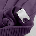 thumbnail image 3 of Dmsael Cardigan for Girls School Uniform For Toddler Girl Cardigan Girls Cardigr for Kidsan Long Sleeve Uniforms Knit Sweater Outerwear Purple,150, 3 of 6