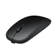 thumbnail image 2 of Ratón inalámbrico recargable, Slim Mute Silent Click Ratón óptico silencioso con receptor USB Compatible con notebook, PC, computadora portátil, computadora, MacBook Sailing  Electrónica, 2 of 5