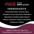 thumbnail image 5 of Coca-Cola Zero Cherry Diet Soda Soft Drink, 12 fl oz, 12 Pack, 5 of 5