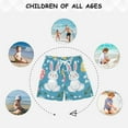 thumbnail image 6 of FORMRS Boys Swim Trunks Quick Dry Mesh Liner Boardshorts Sizes XS-XL, Blue Easter Bunny, 6 of 7