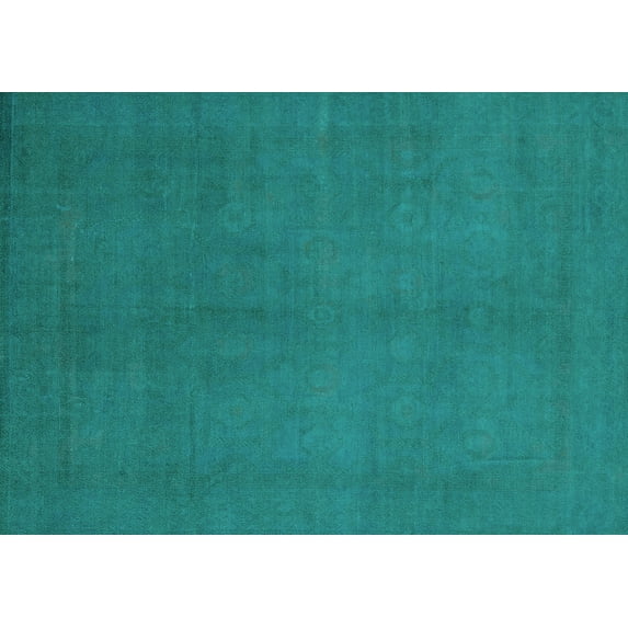 Ahgly Company Indoor Rectangle Abstract Light Blue Modern Area Rugs, 5' x 8'