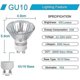 thumbnail image 2 of Gu10 35w Halogen Bulbs, Pack Of 8 Gu10 Halogen Spotlights, 220-240v, 2800k Warm White, 450 Lumens, 40 Beam Angle, Dimmable, 2 of 5