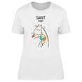 thumbnail image 1 of Sweet Sugar Giraffe W/ Ice Cream Tee Women's -Image by Shutterstock, 1 of 2