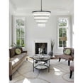 thumbnail image 2 of Elegant Lighting Harlow 40 Inch Chandelier In Black, 2 of 8