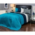 thumbnail image 2 of Rizzy Home Parker Quilt Set by  Teal Queen, 2 of 5