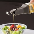 thumbnail image 2 of Glass Easy To Clean No Oil Leakage Oil Vinegar Soy Sauce Dispenser Bottle Seasoning Bottle Oil Storage Pot Automatic Opening Closing Oil Bottle DARK GRAY, 2 of 8