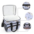 thumbnail image 6 of FORMRS Insulated Cooler Bag 24 Cans Capacity Soft Leakproof Lunch Box with Side Pockets, Cartoon Otters Pattern, 6 of 7