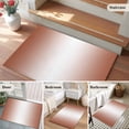 thumbnail image 5 of 2x3 Ft Entryway Area Rug, Dark Orange Ombre Kitchen Rug Runner Washable Floor Mat, Modern Gradient Abstract Art Non Slip Indoor Door Mat Throw Carpet for Bathroom Living Room Bedroom, 5 of 8