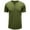 Green, variant on RKSTN Mens Shirts Short Sleeve Plus Size Shirts Solid Color Short Sleeve T-Shirts Button-Up Shirts Hawaiian Shirts for Men