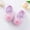 Purple, variant on Liyamei Little Child Shoes Soft Sole Toddler Shoes Cute Flowers Princess Shoes Baby Shoes Size 0-3 Months