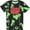 Black, variant on rugrats Nickelodeon Boys Reptar Short Sleeve T-Shirt - Reptar All Over Print T-Shirt