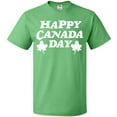thumbnail image 3 of Inktastic Happy Canada Day with Distressed Maple Leaves T-Shirt, 3 of 5