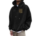 thumbnail image 4 of WILLBEST Sudaderas para Hombre, Otoño e Invierno, Talla Grande, sin Capucha, Moda, Prenda Superior, Sudadera De Gran Tamaño con Cuello Redondo Chica, 4 of 5