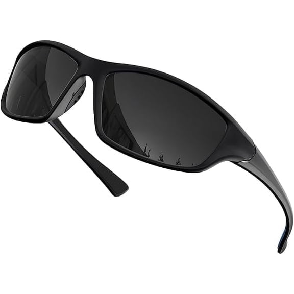 Grinderpunch Sport Polarized Sunglasses for Men & Women Baseball Running Cycling Fishing Golf Driving Shades Sun Glasses