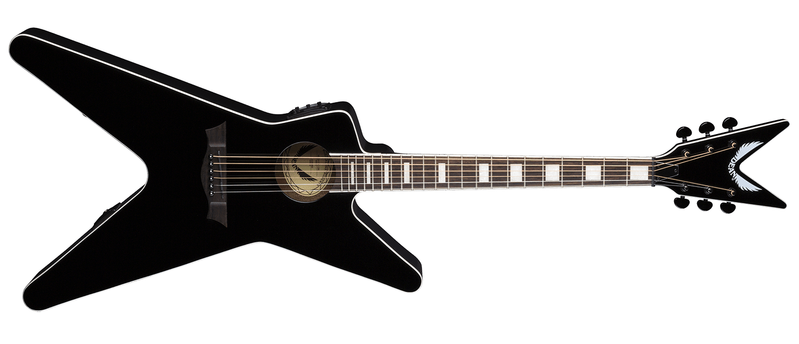 Dean ML AcousticElectric Guitar Classic Black