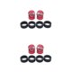thumbnail image 2 of Neumáticos de deriva Vogacara 4 piezas RC Rojo, 2 of 6