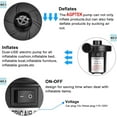 thumbnail image 3 of KAWELL 33-AT839-MG, Black 12V Electric Air Pump, 3 of 7