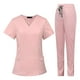 thumbnail image 2 of Conjunto de uniforme Strade Fareast Limited para mujer Pantalones Superiores de enfermera Rosa XS, 2 of 8