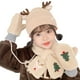 thumbnail image 2 of Navidad Para Niños, Conjunto De Guantes Y Bufanda, Gorro De Punto Grueso Cálido Para Invierno, Gorro De Lana, Regalos Para Niños Y Niñas seitruly HA046193-02, 2 of 6