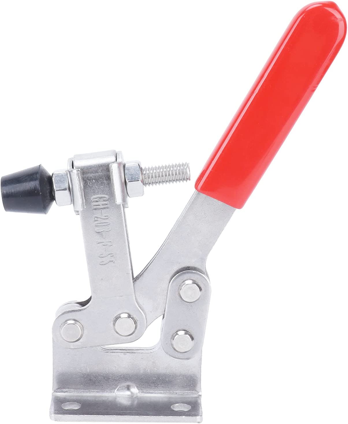 GH 203 F SS Toggle Clamp Quick Release Horizontal Jig Clamps Anti Slip
