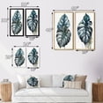thumbnail image 4 of Designart "Artistic Rendering of a Philodendron Leaf I" Floral Wall Art Set Of 2 - Green Floral Wall Decor Set Of 2, 4 of 7