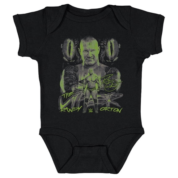 Infant 500 Level Black Randy Orton The Viper Grunge Bodysuit