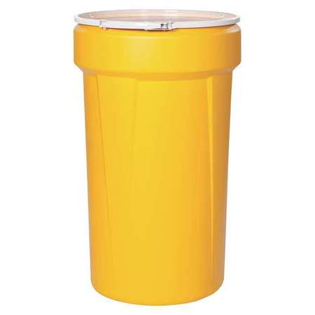 EAGLE Transport Drum,Open Head,55 gal.,Yellow 1655