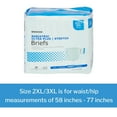 thumbnail image 4 of McKesson Ultra Plus Stretch Adult Incontinence Brief 2X-Large / 3X-Large Heavy Absorbency Stretch, BRSTRBAR, 74, 20 Ct, 4 of 12