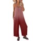 thumbnail image 2 of ICHUANYI Clearance Casual Women Fashion Backless Loose Long Pants Jumpsuit Long Short Bodysuit(Pink, XXL) ICHUANYI WER2023081004262, 2 of 7