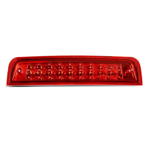 DNA Motoring 3BL-DRAM09-LED-RD For 2009 to 2017 Dodge RAM Truck 1500 2500 3500 Dual Row LED 3rd Third Tail Brake Light w/Cargo Lamp Red Housing 10 11 12 13 14 15 16