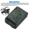 thumbnail image 3 of Bicycle And Tricycles Speedometer Wireless Waterproof Cycle Bike Car C, 3 of 5