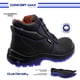 thumbnail image 4 of Zapato de Seguridad WSM, Ergonómico y muy ligero. Con Casquillo de Policarbonato. Bota de trabajo. Es un calzado Industrial inyectado directo al corte dieléctrico y antiderrapante. Est. 2958-MI WSM  2958MI-NGO270, 4 of 4